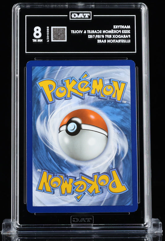 TAG 8 : MANTYKE : 2023 POKÉMON SCARLET & VIOLET : #189/182 : PARADOX RIFT : ILLUSTRATION RARE