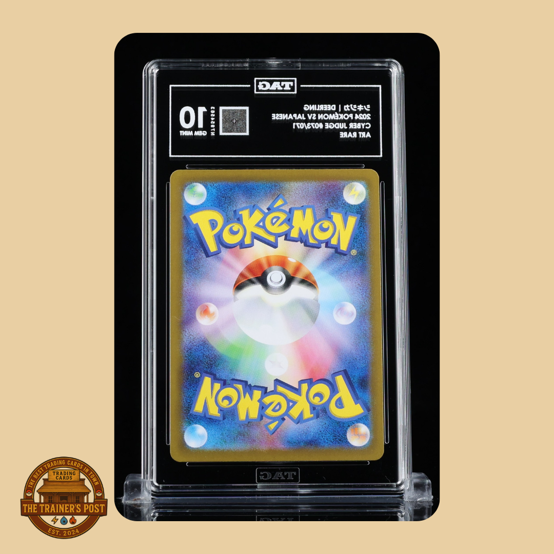 TAG 10 : DEERLING シキジカ : 2024 POKÉMON SCARLET & VIOLET JAPANESE : #073/071 : CYBER JUDGE : ART RARE