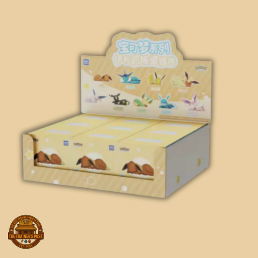 Holly Box Pokémon Sleepy Eevee Blind Box - 1 Display Case (complete set of 9 blind boxes)