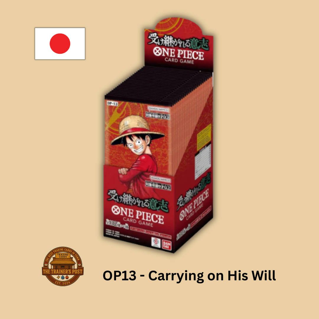 OP13 - Carrying on His Will: Booster Box (Japanese)