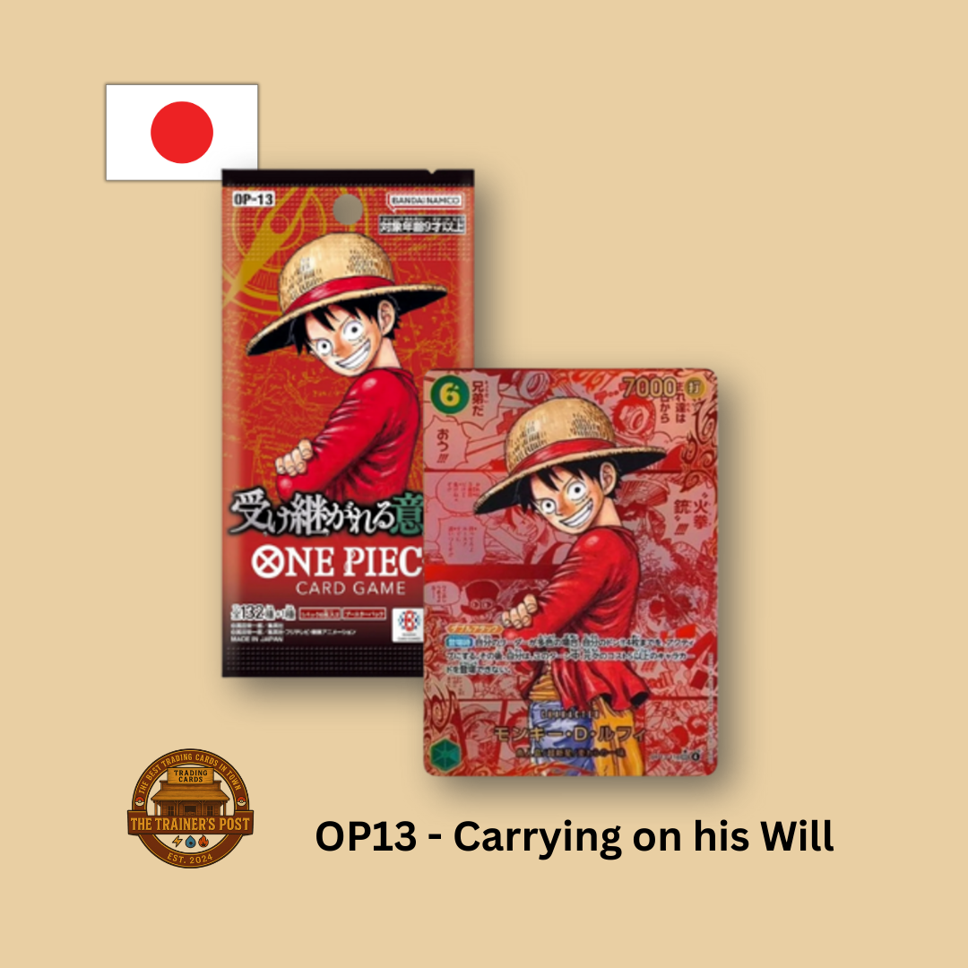 OP13 - Carrying on His Will: Booster Pack (Japanese)