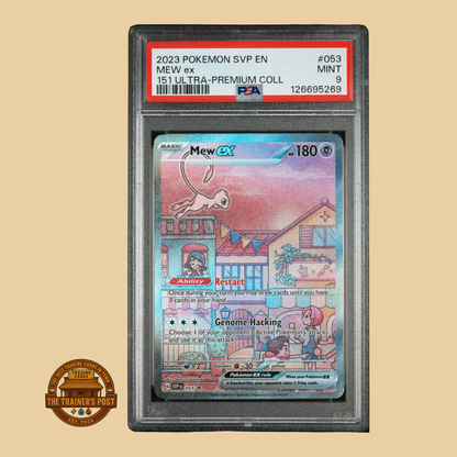 PSA 9 : 2023 POKEMON SVP EN-SV BLACK STAR PROMO #053 MEW ex 151 ULTRA-PREMIUM COLL