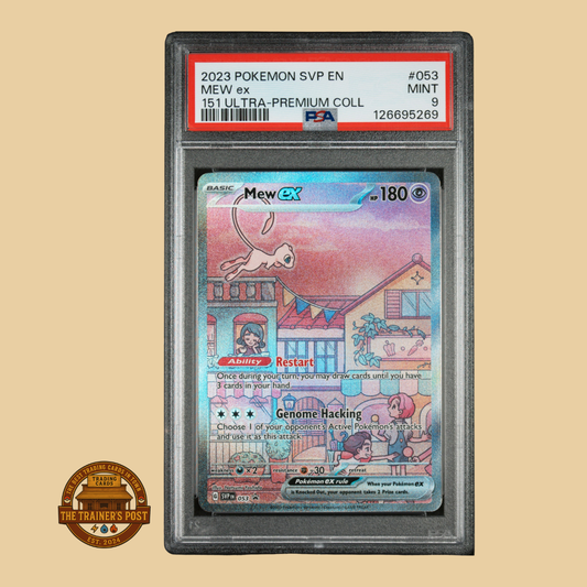 PSA 9 : 2023 POKEMON SVP EN-SV BLACK STAR PROMO #053 MEW ex 151 ULTRA-PREMIUM COLL