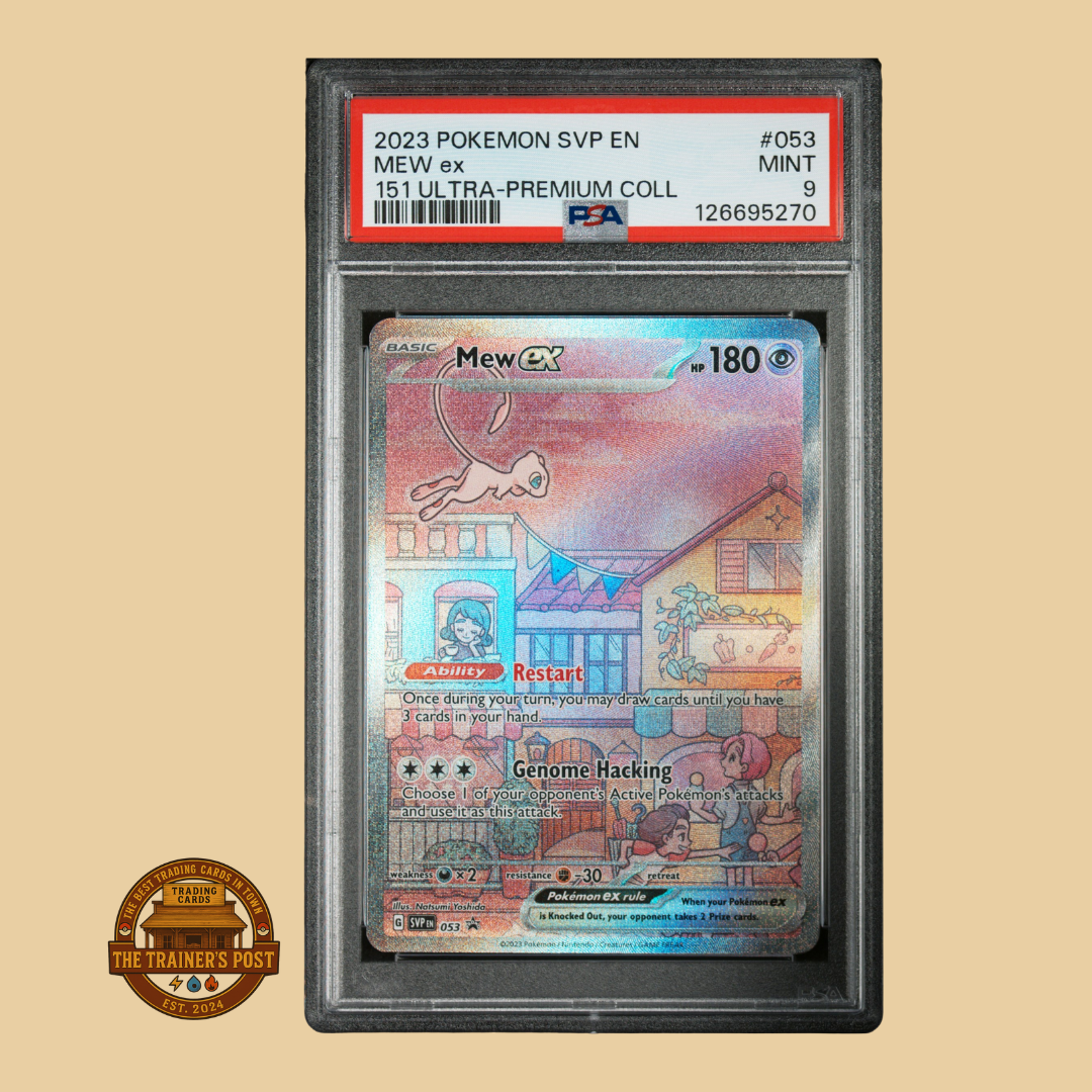 PSA 9 : 2023 POKEMON SVP EN-SV BLACK STAR PROMO #053 MEW ex 151 ULTRA-PREMIUM COLL