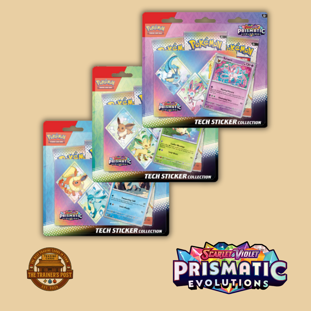 Prismatic Evolutions: Tech Sticker Collection