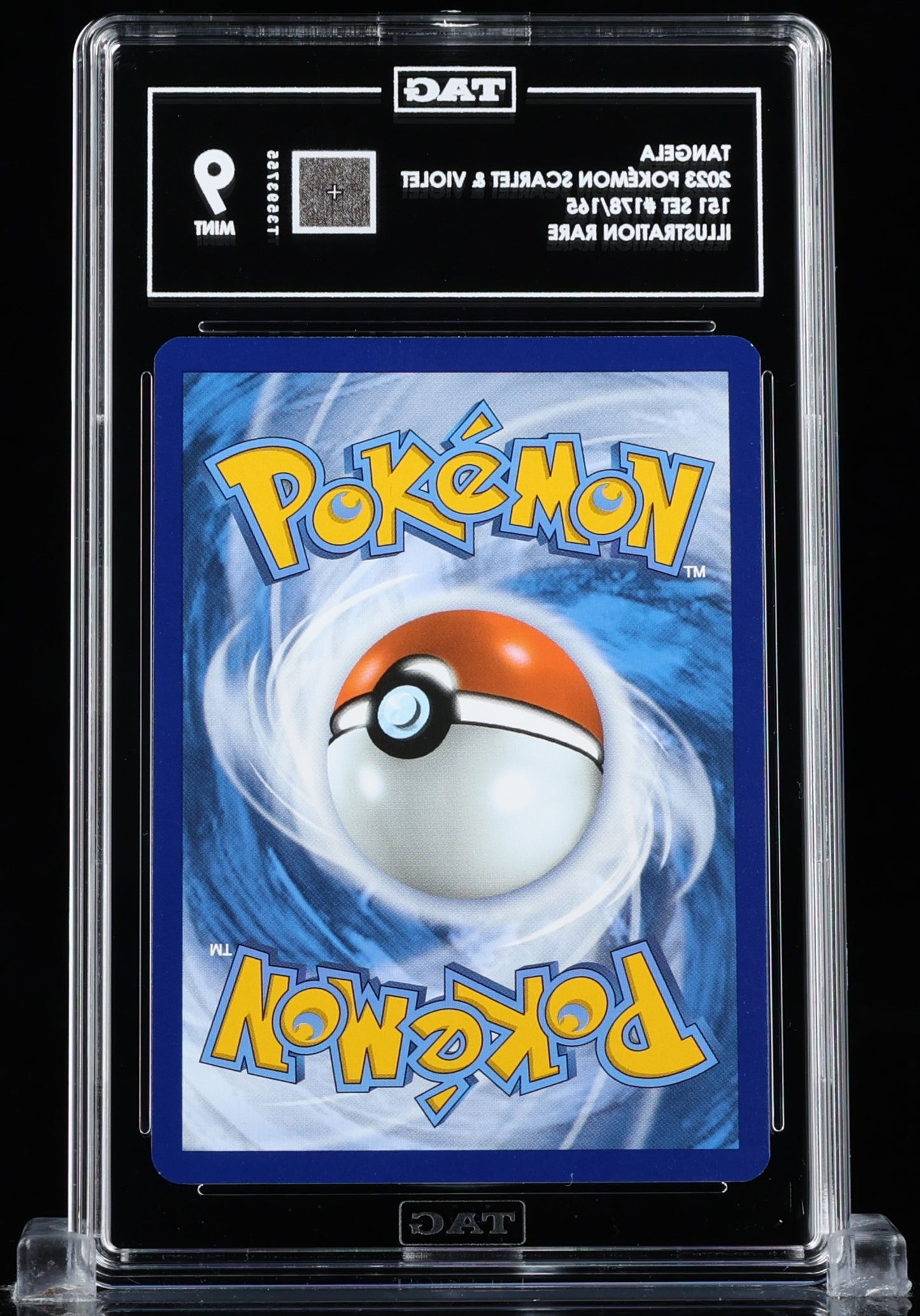 TAG 9 : TANGELA : 2023 POKÉMON SCARLET & VIOLET : #178/165 : 151 : ILLUSTRATION RARE